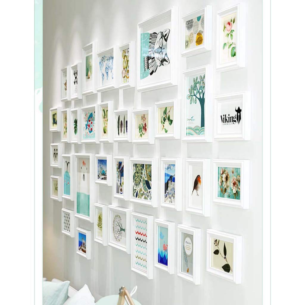 ZXW 36 Multi Picture Frame Set, Photo Frame, Wall Frame Set, Large